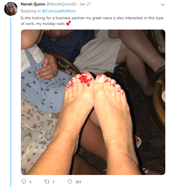 kids nail polish tweet