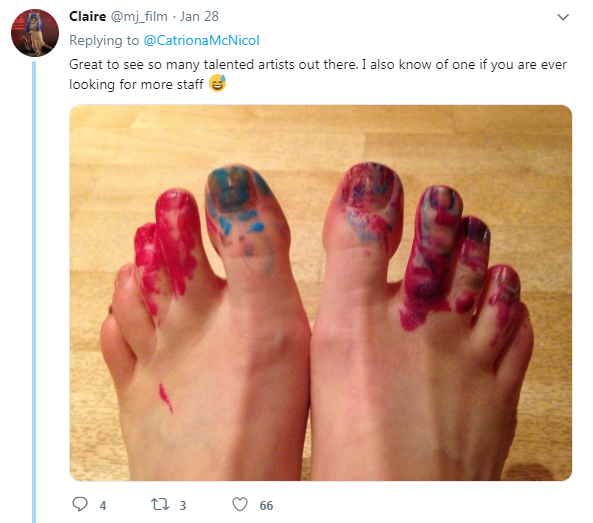 kids nail polish tweet