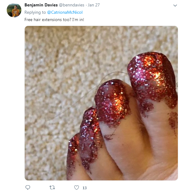 kids nail polish tweet