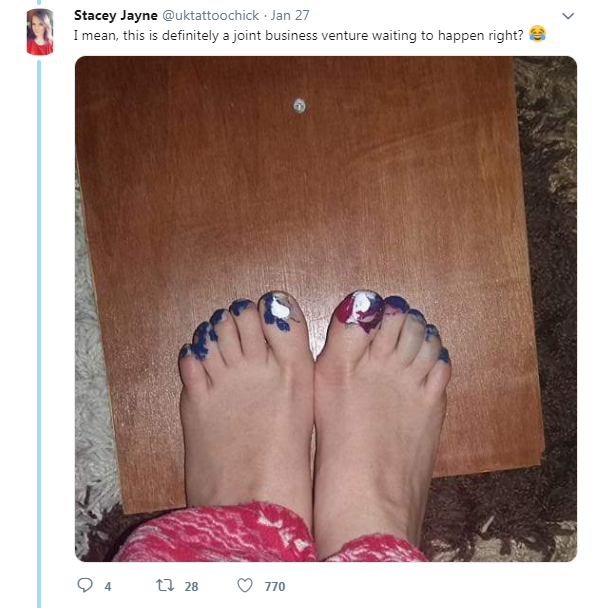 kids nail polish tweet