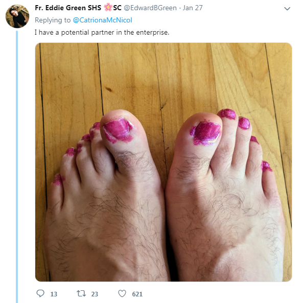 kids nail polish tweet