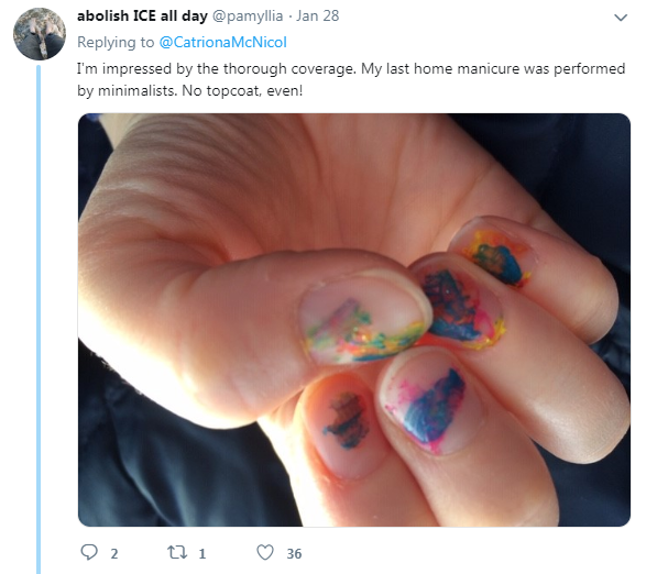 kids nail polish tweet