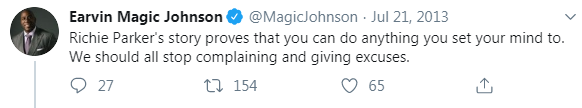 magic johnson tweet