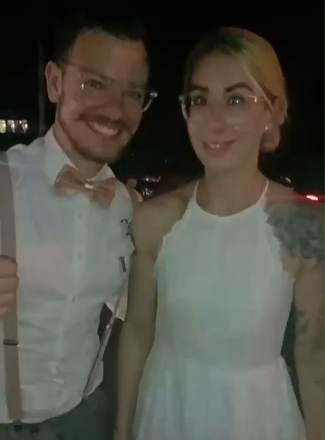 newlyweds john and sarah