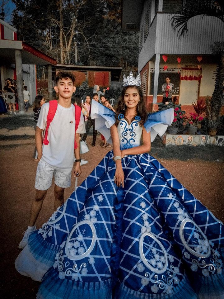 maverick and lu asey in dress