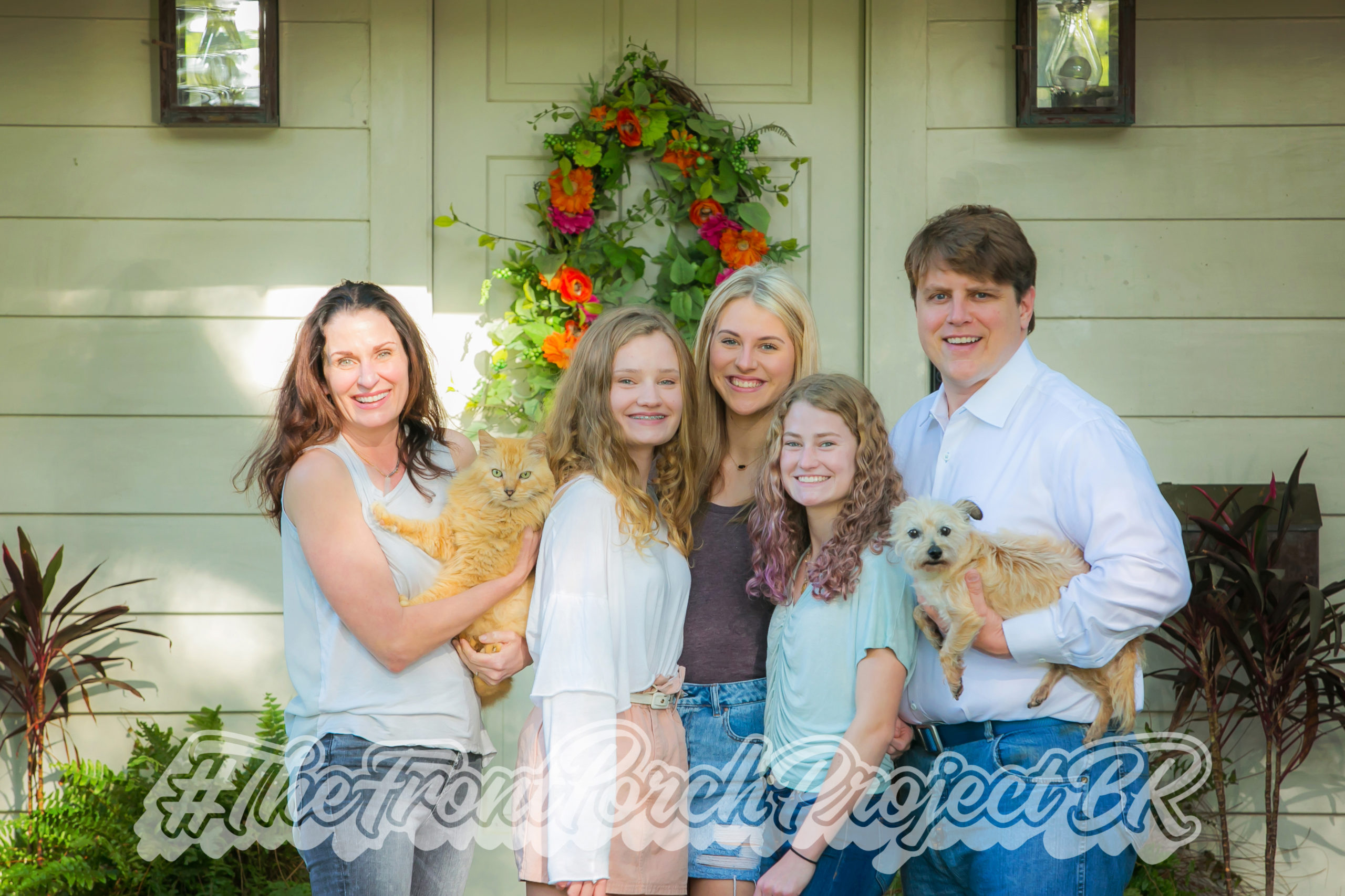 front porch project family photo