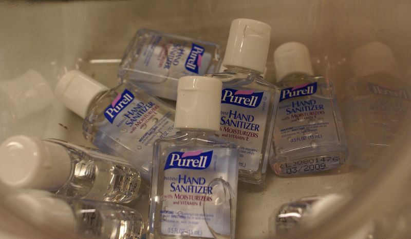 hand sanitizer