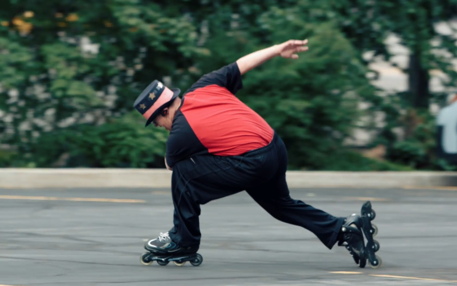 reid the rollerblading dancer