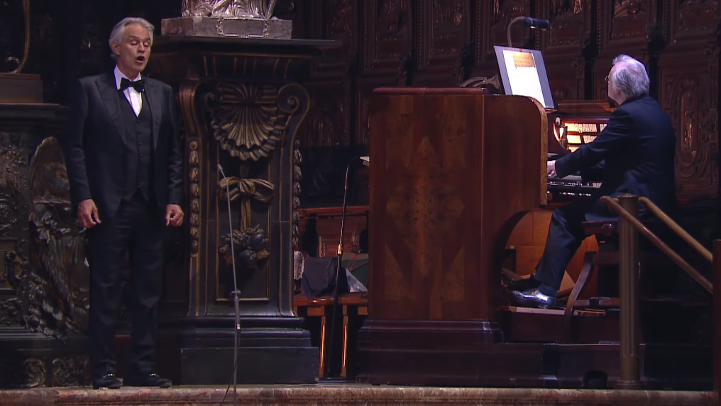 Andrea Bocelli Spreads Hope On Easter With Virtual Concert At Duomo