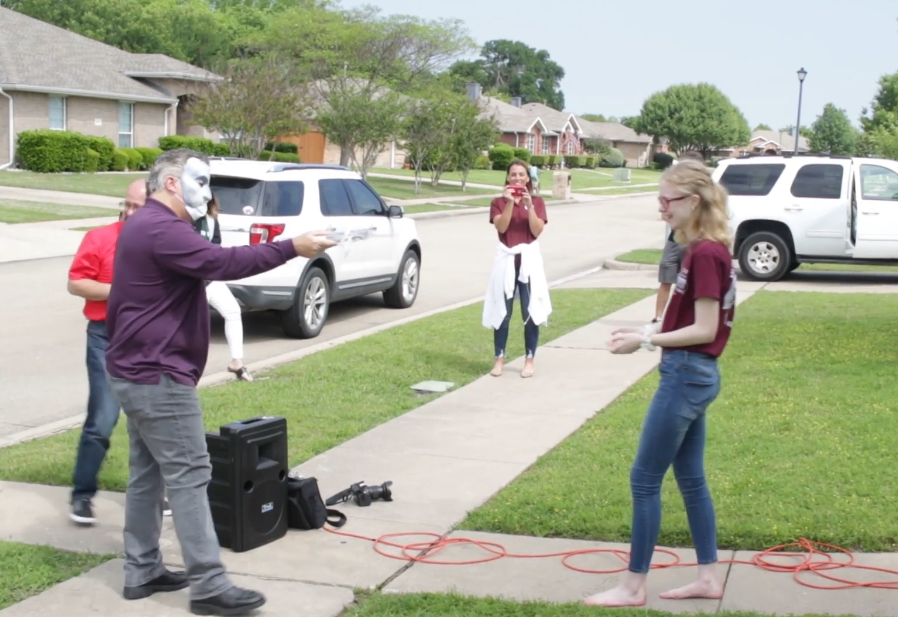 david gaschen surprises maggie