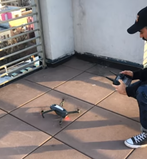 jeremy flies drone