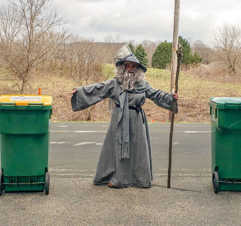 trash quarantine outfit