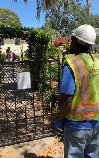 utility worker sings