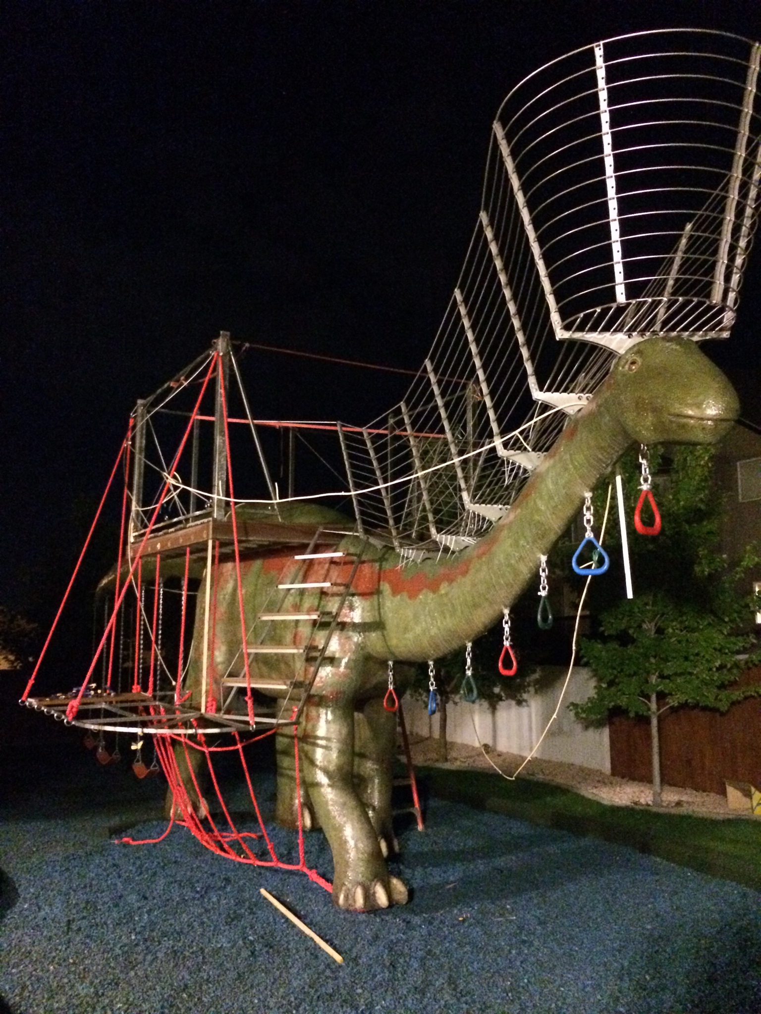 backyard dinosaur diy