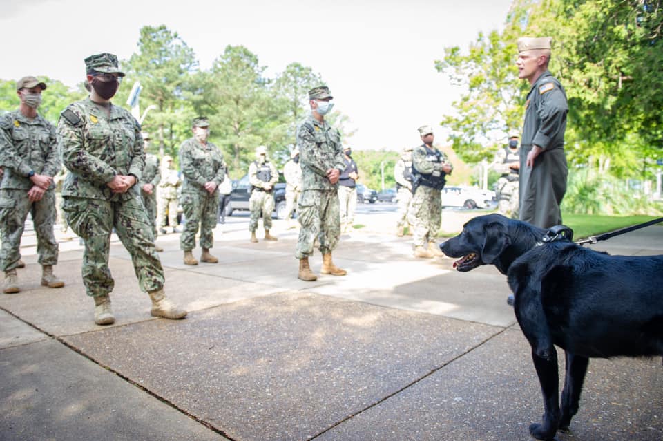 bob's military send off