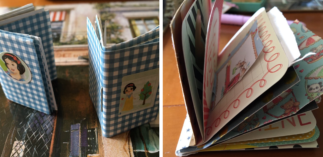 mini book bindings