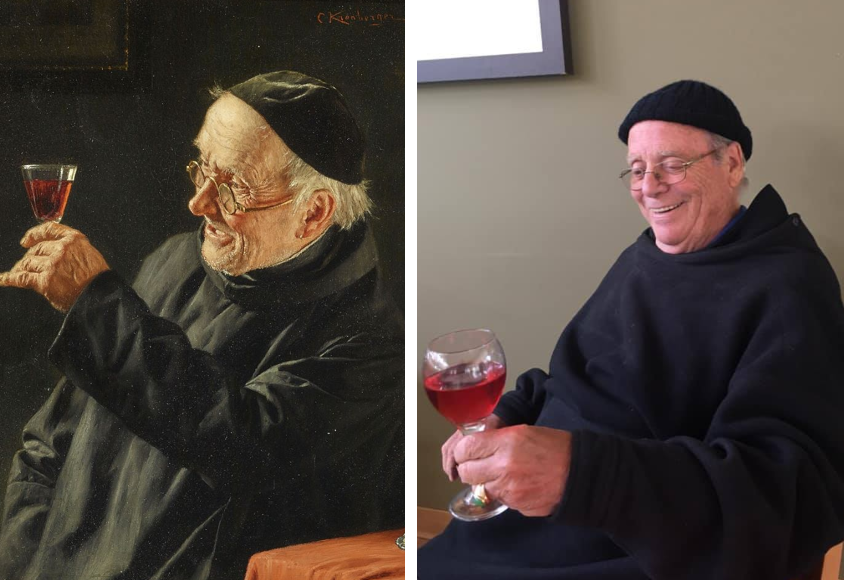 seniors recreate famous paintings