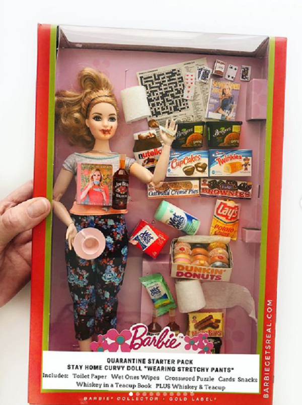 Grandma Keeps It Real By Creating Hilarious Quarantine Barbies. –  InspireMore