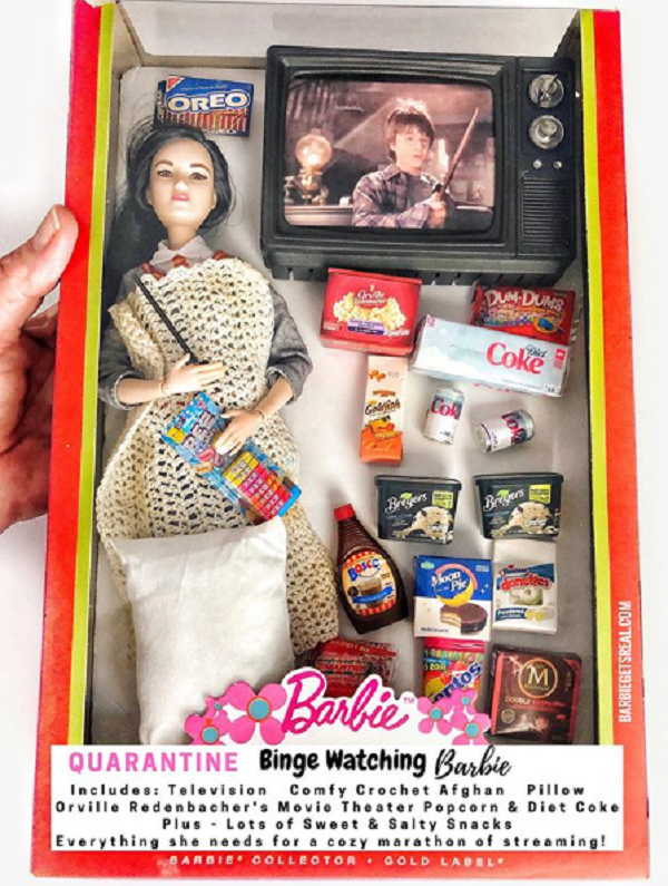 Grandma Keeps It Real By Creating Hilarious Quarantine Barbies. –  InspireMore