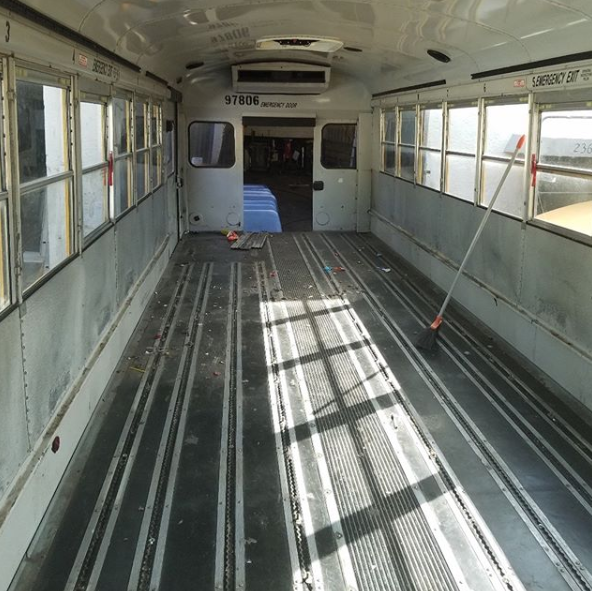 bus interior