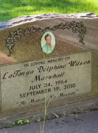 latanya's headstone