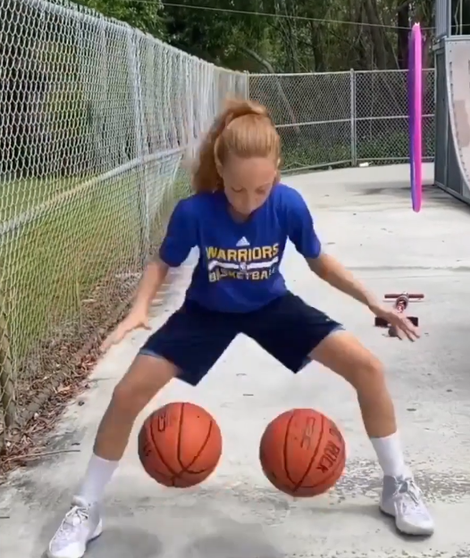 karolina basketball stunt