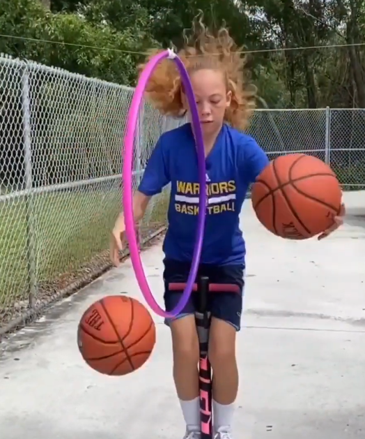 karolina basketball stunt