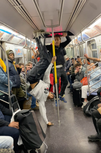 subway dance