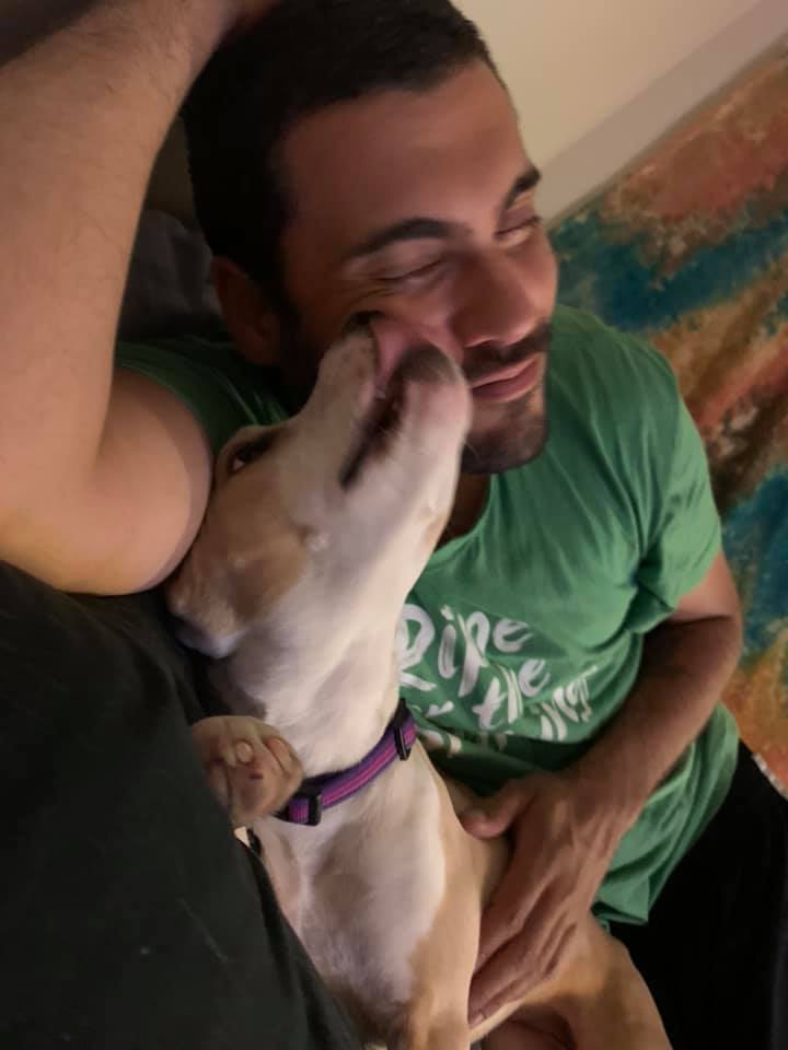 zakk with puppy