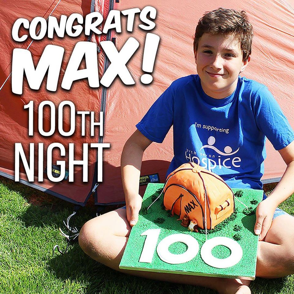 max reaches 100 nights