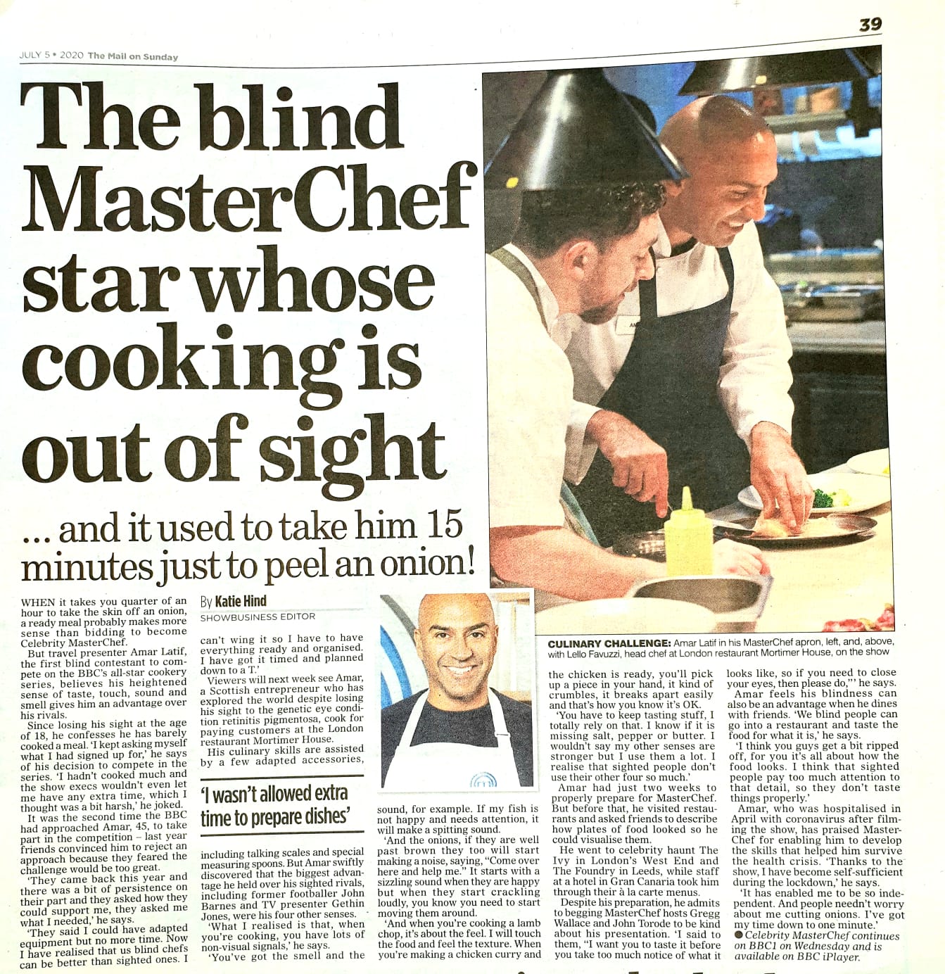 masterchef news story