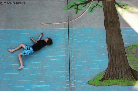 chalk art