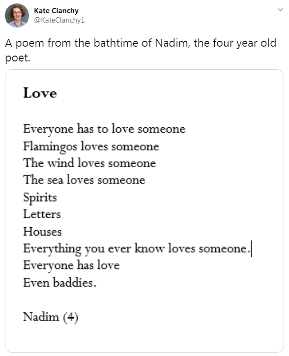 nadim poetry tweet