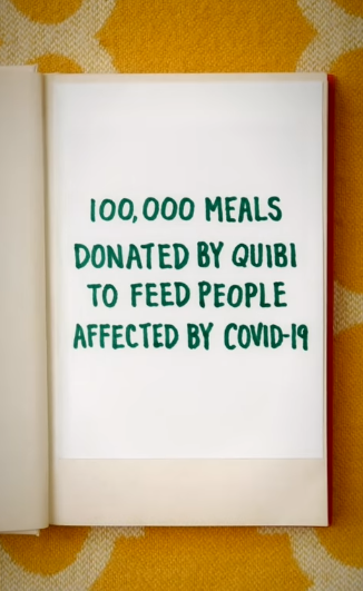 quibi donation