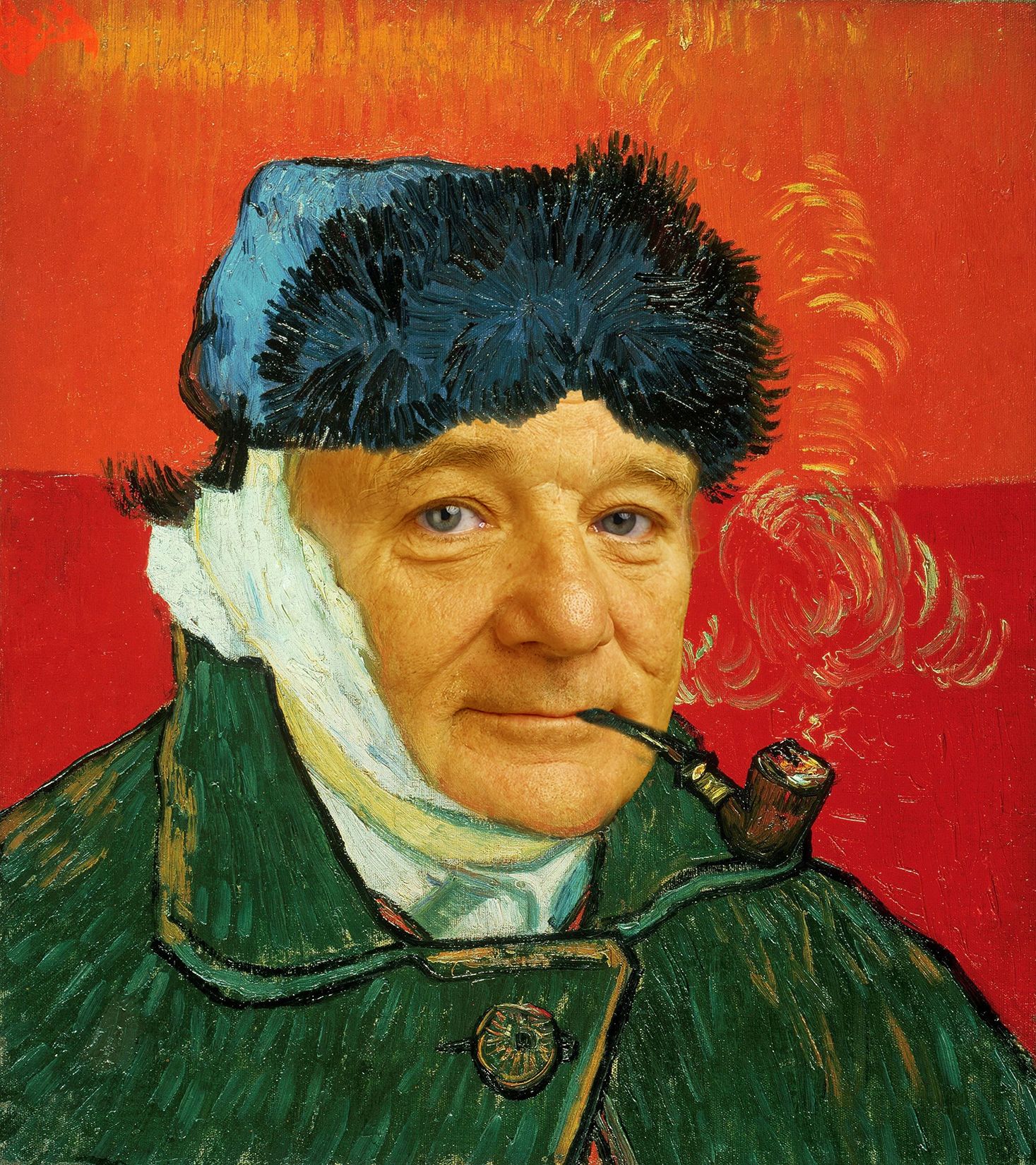 bill murray in famous painting