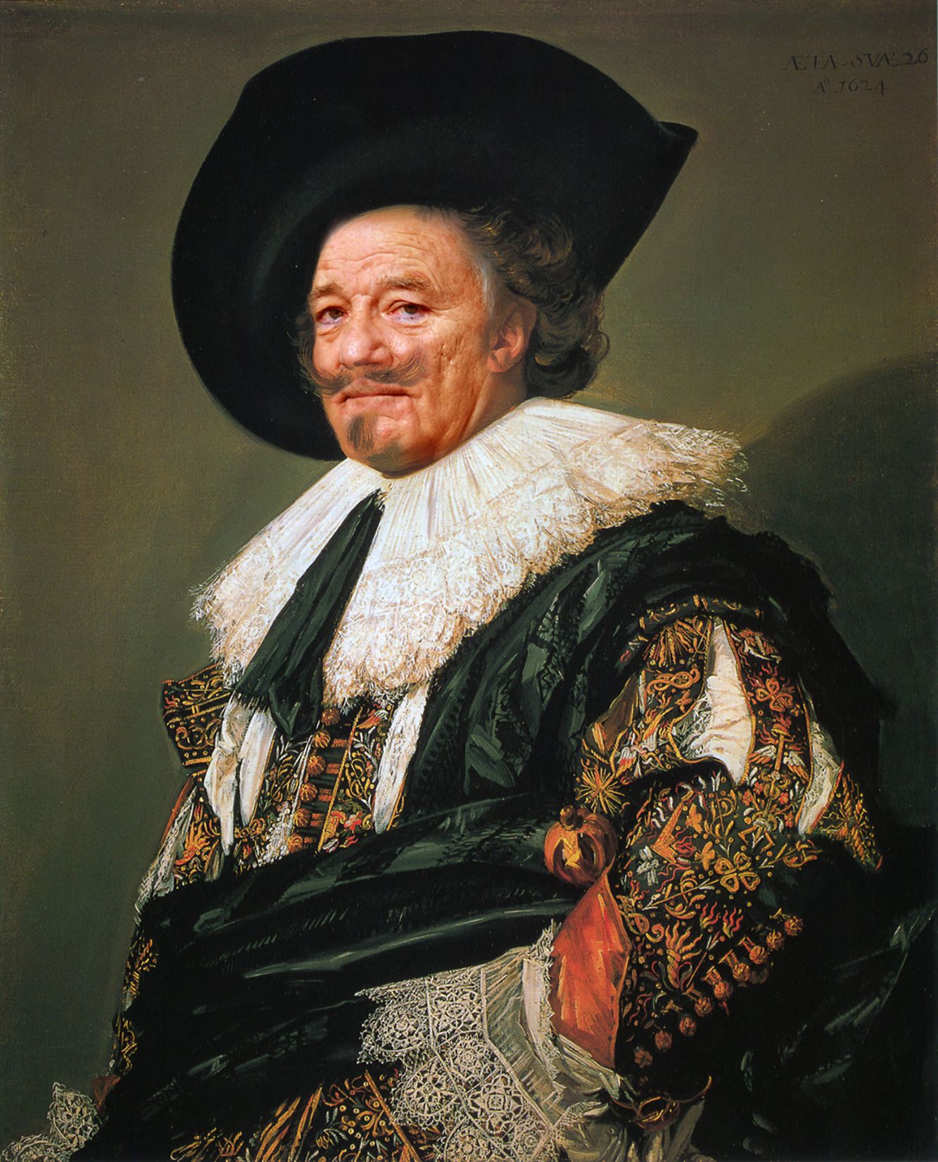 bill murray in famous painting