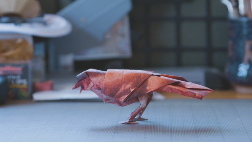 origami bird