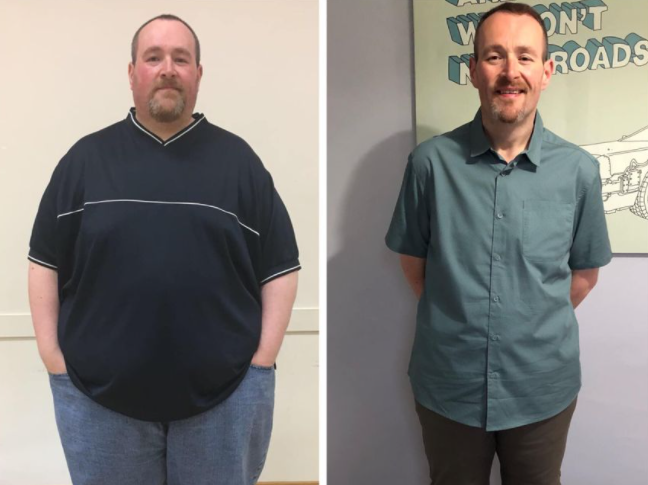 phil before after weight loss