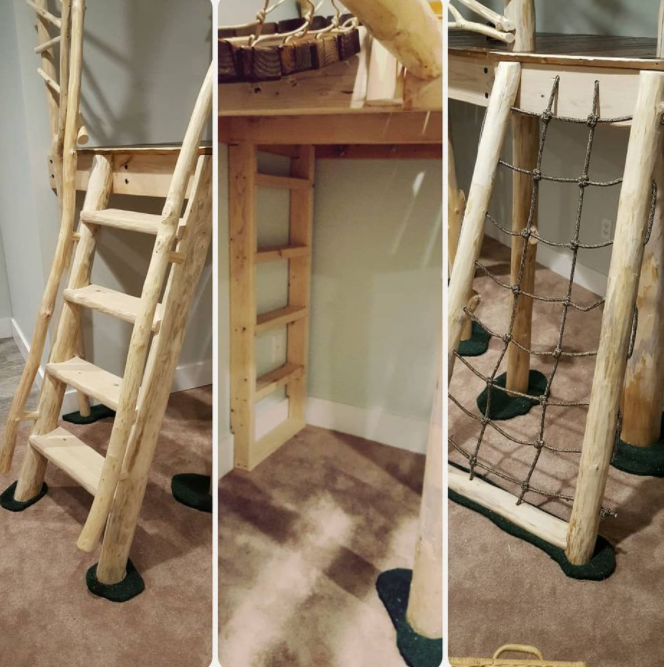 treehouse ladders