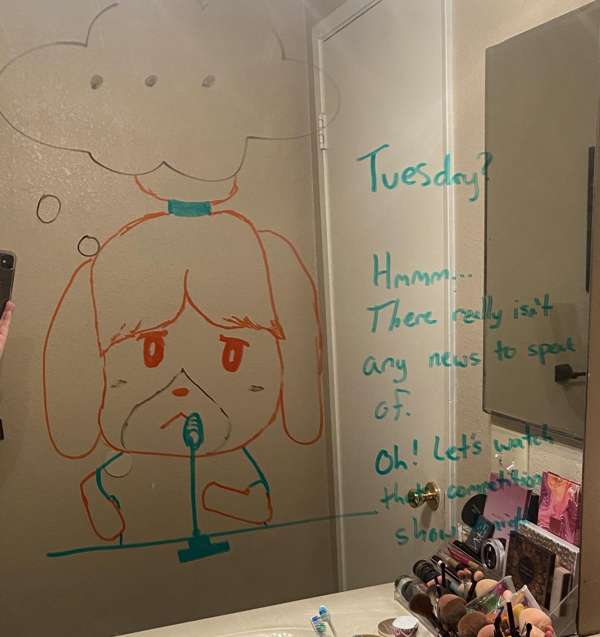 mirror drawing