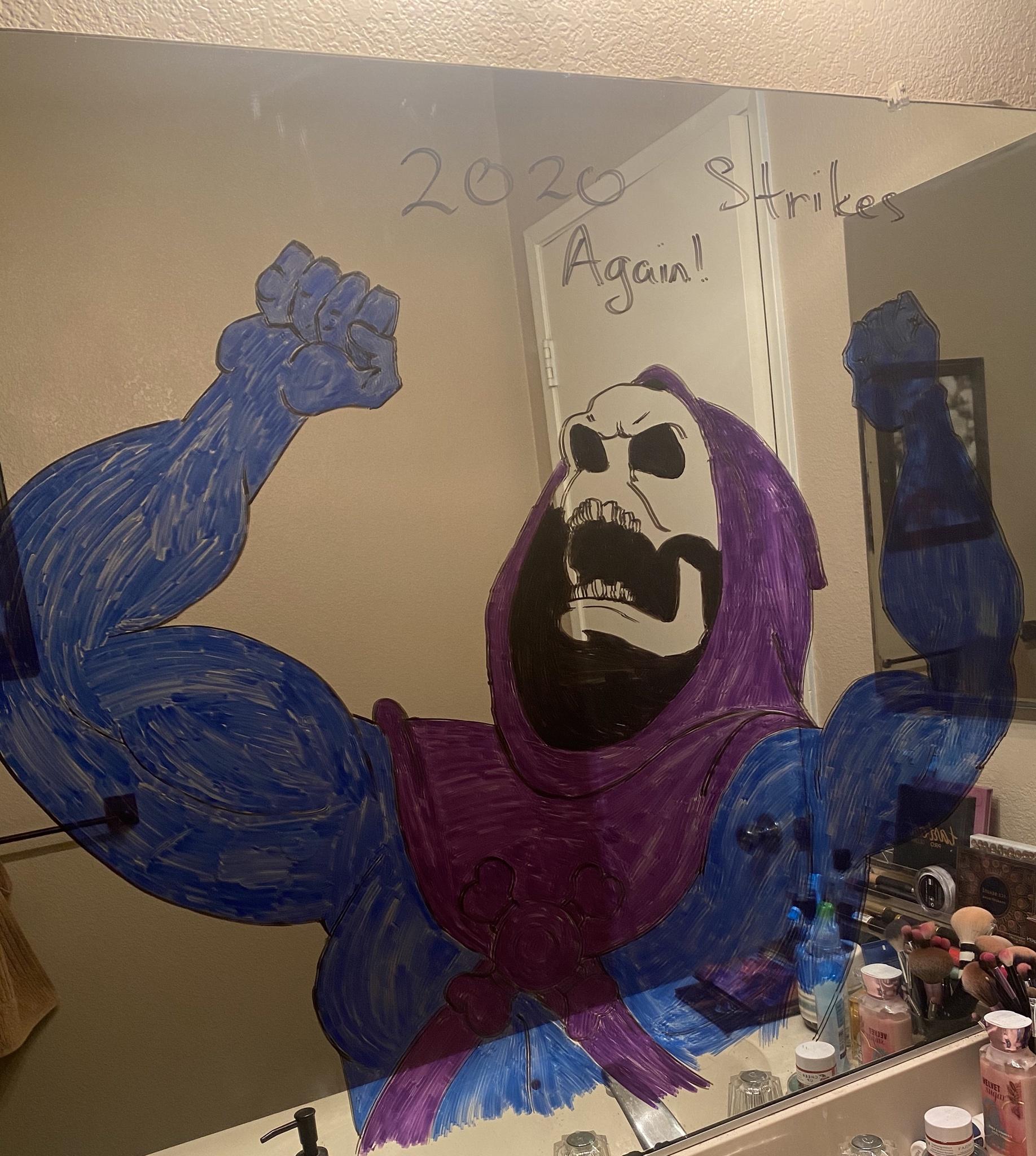 mirror drawing