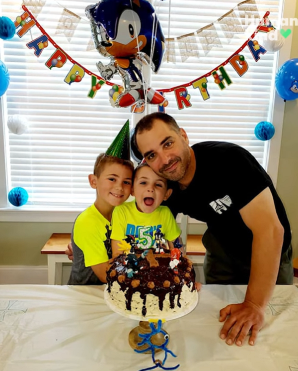 The ice-ing on the cake for little boy who has overcome leukemia