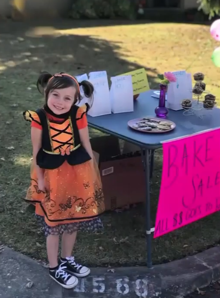 violet's bake sale 