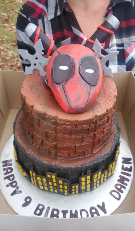 deadpool cake