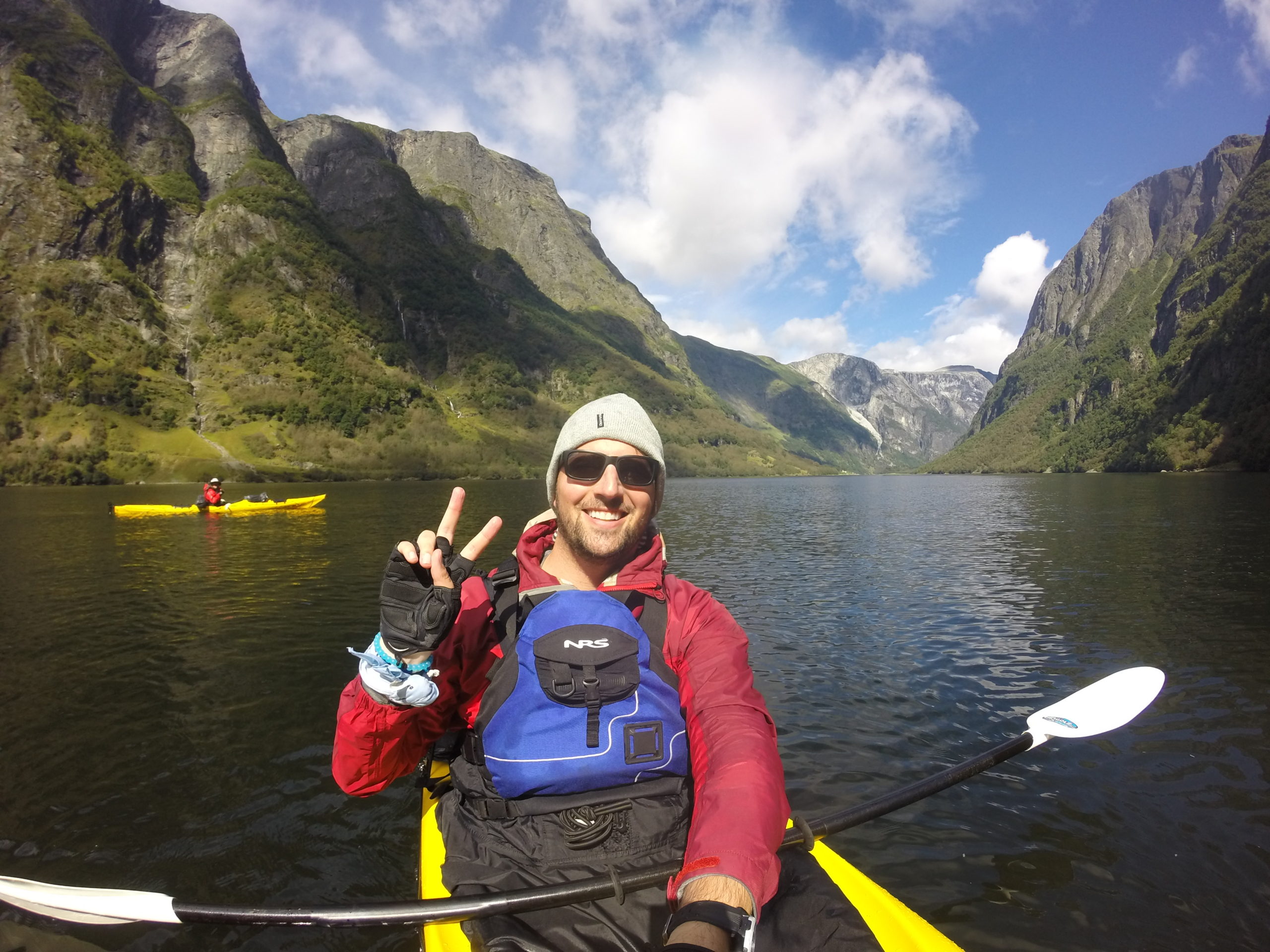 zach in kayak