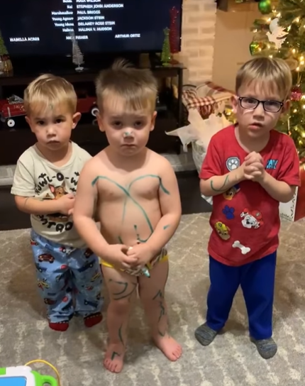 Guilty Toddler Explains Why He Is Covered In Marker In Hilarious Home  Video. – InspireMore