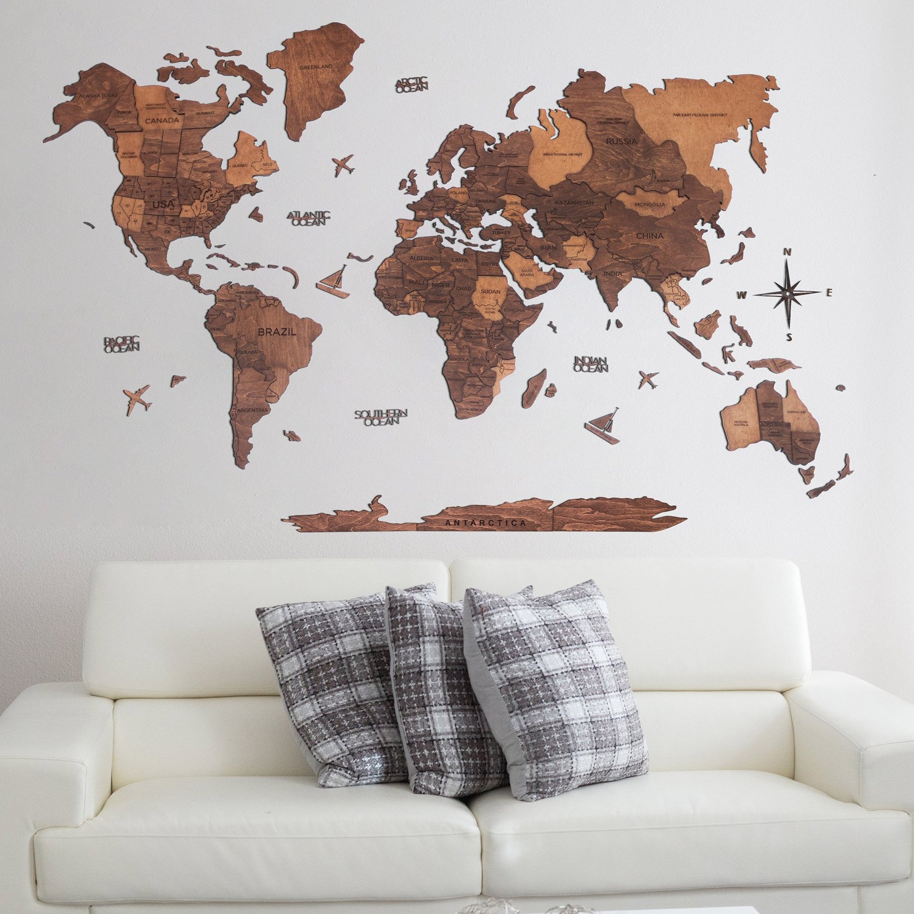 enjoy the wood world map