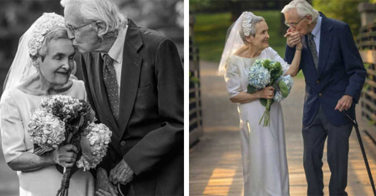 couple celebrates 50th anniversary in photo shoot