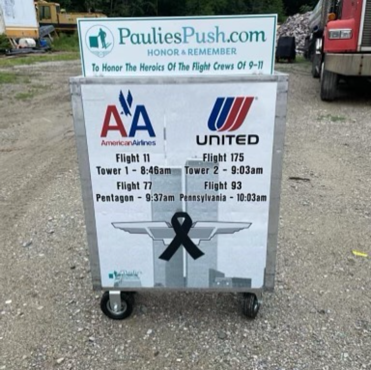 airline drink cart from paulie's push