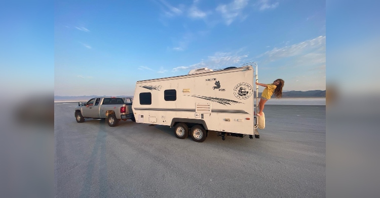 Woody Faircloth and Luna of Emergency RV